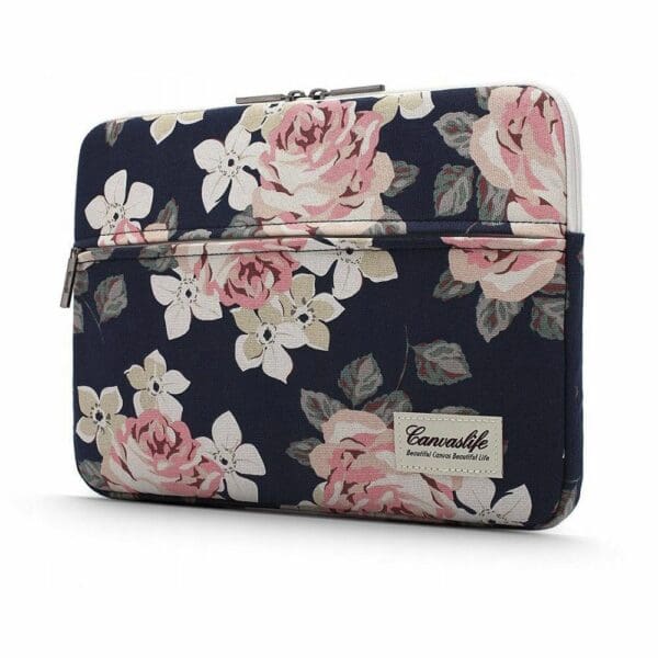 Canvaslife Sleeve Laptop 15-16 Navy Rose Kryt