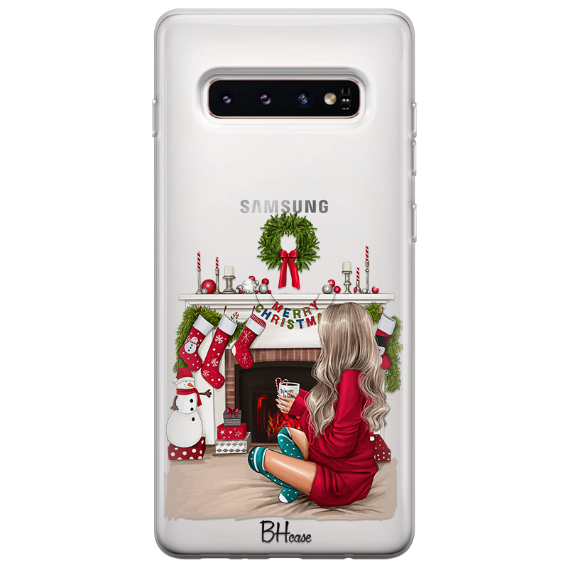 Christmas Day Blonde Kryt Samsung S10