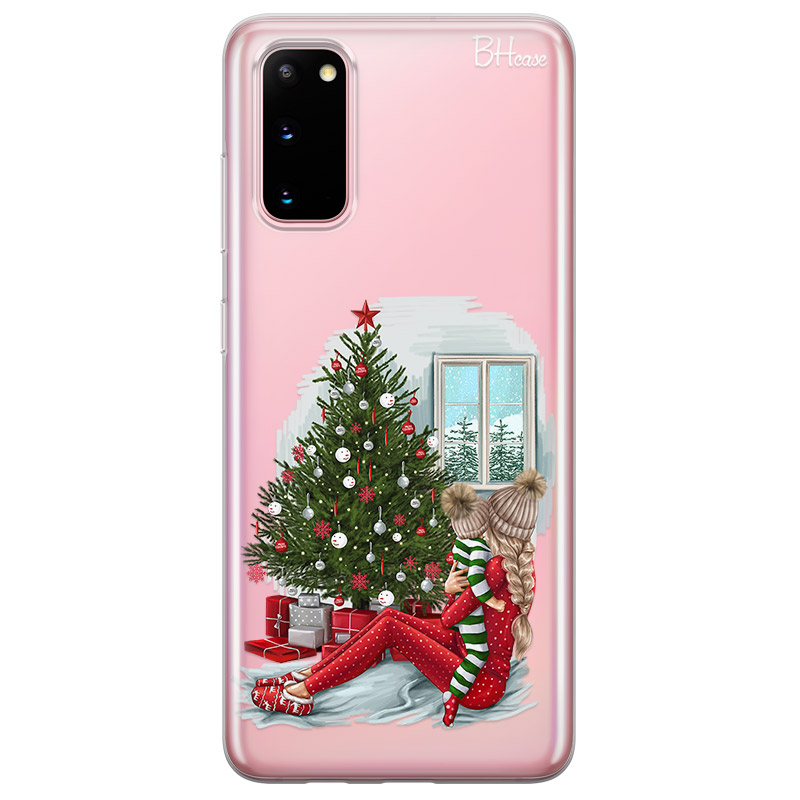 Christmas Mom Blonde Kryt Samsung S20