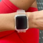 Correa Náramek Apple Watch 41/40/38mm Transparent Clear