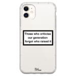 Criticise Generation Kryt iPhone 11