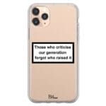 Criticise Generation Kryt iPhone 11 Pro Max