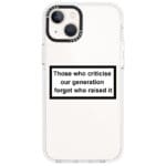 Criticise Generation Kryt iPhone 13