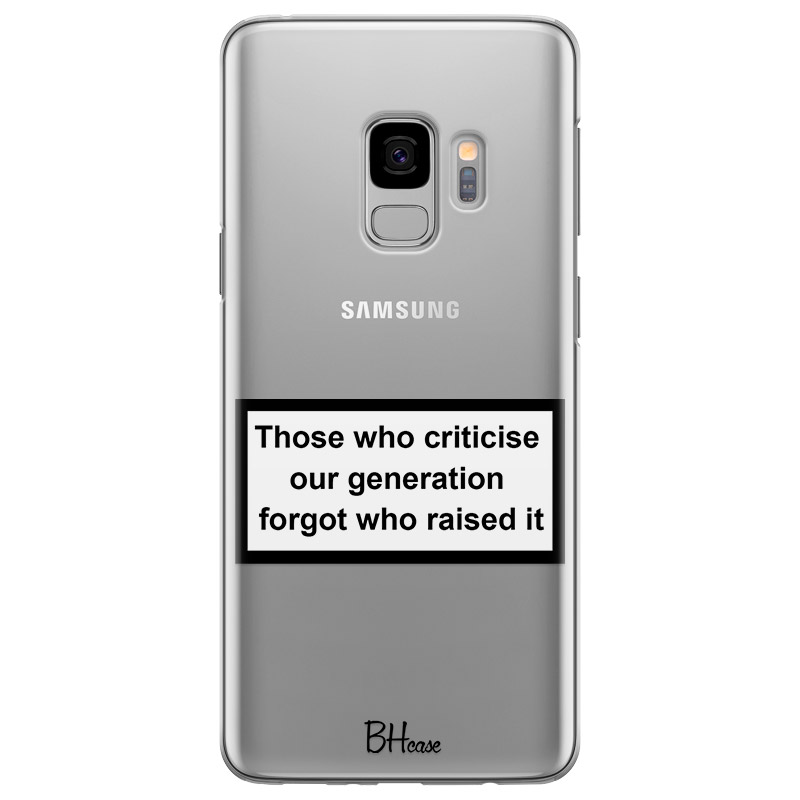 Criticise Generation Kryt Samsung S9