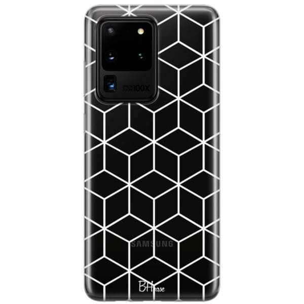 Cubic Grid Kryt Samsung S20 Ultra