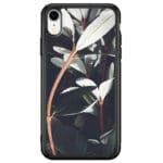 Dark Leaves Kryt iPhone XR