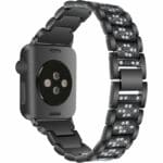 Diamond Náramek Apple Watch SE/10/9/8/7/6/5/4/3 (40/41/42/38) Black