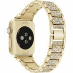 Diamond Řemínek Apple Watch SE/11/10/9/8/7/6/5/4/3 (42/41/40/38mm) Gold