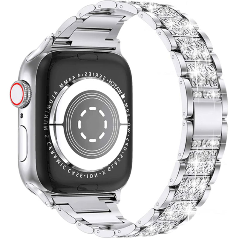 Diamond Náramek Apple Watch 41/40/38mm Silver