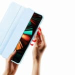 Dux Ducis Copa Case for iPad Pro 12.9" 2021/2020/2018 Smart Cover with Stand Purple