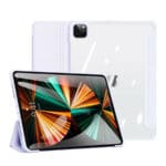 Dux Ducis Copa Case for iPad Pro 12.9" 2021/2020/2018 Smart Cover with Stand Purple