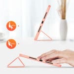 DUX DUCIS Domo Tablet Cover with Multi-angle Stand and Smart Sleep Function for iPad Mini 2021 Pink