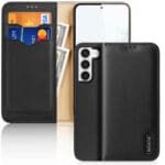 Dux Ducis Hivo Flip Wallet Stand RFID Blocking Black Kryt Samsung Galaxy S23