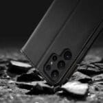 Dux Ducis Hivo Flip Wallet Stand RFID Blocking Black Kryt Samsung Galaxy S23