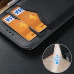 Dux Ducis Hivo Flip Wallet Stand RFID Blocking Brown Kryt Samsung Galaxy S23 Ultra