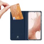 Dux Ducis Skin Pro Flip Card Wallet Stand Blue Kryt Samsung Galaxy S23