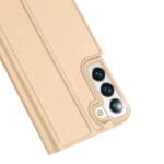 Dux Ducis Skin Pro Holster Flip Gold Kryt Samsung Galaxy S22
