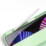 Dux Ducis Toby ArmoRed Flip Smart Case for iPad Air 2020/2022 with Apple Pencil Holder Green