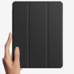 Dux Ducis Toby ArmoRed Tough Smart Cover for iPad Mini 2021 with a holder for Apple Pencil Black