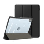 Dux Ducis Toby Case for iPad 10.9 2022 (10 gen.) Cover with Space for Apple Pencil Stylus Smart Cover Stand Black