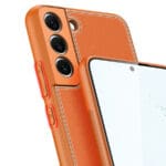 Dux Ducis Yolo Ecological Leather Orange Kryt Samsung Galaxy S22 Plus