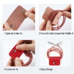 Dux Duxis Hivo Flip Wallet Stand RFID Blocking Red Kryt Samsung Galaxy S23 Plus