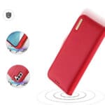 Dux Duxis Hivo Flip Wallet Stand RFID Blocking Red Kryt Samsung Galaxy S23 Plus
