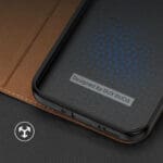 Dux Duxis Skin X2 Flip Wallet Stand Brown Kryt Samsung Galaxy A34 5G