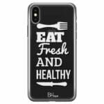 Eat Fresh And Healthy Kryt iPhone X/XS