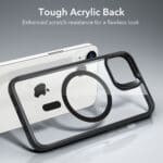 ESR CH Halolock MagSafe Clear/Black Kryt iPhone 14 Plus