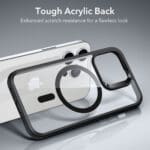 ESR CH Halolock MagSafe Clear/Black Kryt iPhone 14 Pro