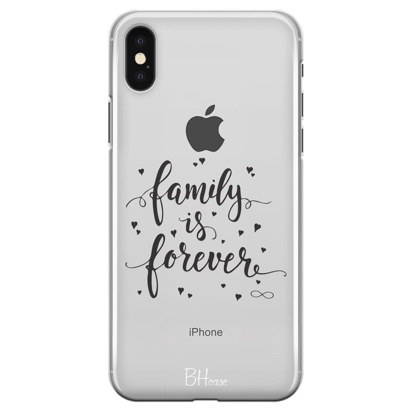 Family Is Forever Kryt iPhone X/XS