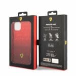 Ferrari Gradient Allover Kryt iPhone 14 Plus Red