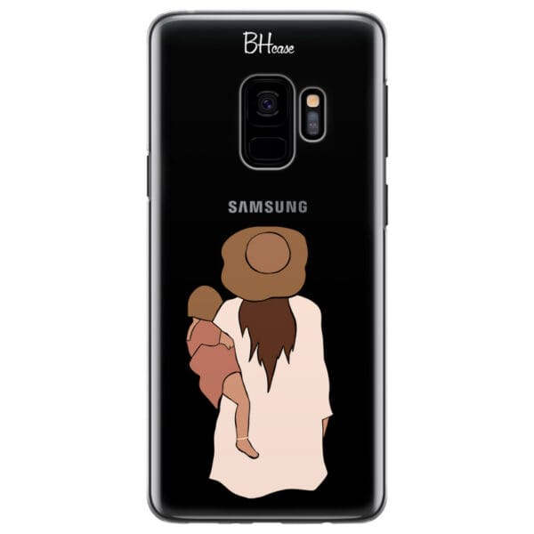 Flat Mother With Girl Kryt Samsung S9