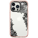 Flowers Black Kryt iPhone 14 Pro