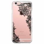 Flowers Black Kryt iPhone 6/6S