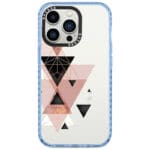 Geometric Pink Kryt iPhone 13 Pro