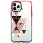 Geometric Pink Kryt iPhone 11 Pro