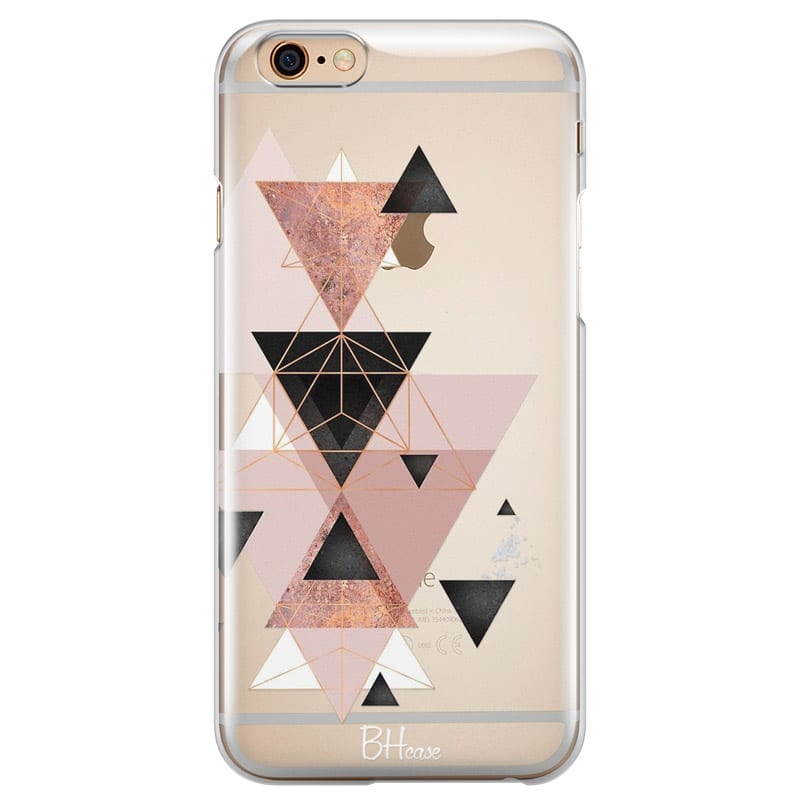 Geometric Pink Kryt iPhone 6/6S