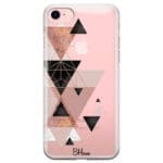 Geometric Pink Kryt iPhone 8/7/SE 2020/SE 2022