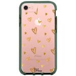 Golden Hearts Kryt iPhone 8/7/SE 2020/SE 2022