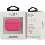 Guess 4G Charms AirPods Pro Silicone Case Fuchsia