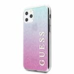 Guess 4G Glitter GUHCN58PCUGLPBL Pink-Blue Kryt iPhone 11 Pro