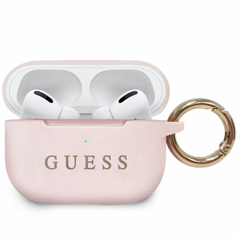 Guess AirPods Pro Silicone Case Pink