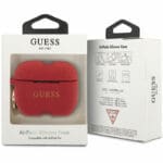 Guess AirPods Pro Silicone Case Red
