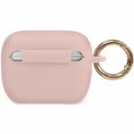 Guess AirPods Pro Silicone Case Triangle Pink