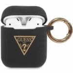 Guess AirPods Silicone Case Triangle Black