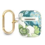 Guess GUA2HHFLN Green Flower Strap Collection Kryt AirPods 1/2