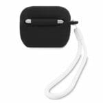 Guess GUACAPLSVSBW Black White Silicone Vintage Kryt AirPods Pro