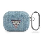 Guess GUACAPTPUJULLB Light Blue Jeans Collection Kryt AirPods Pro
